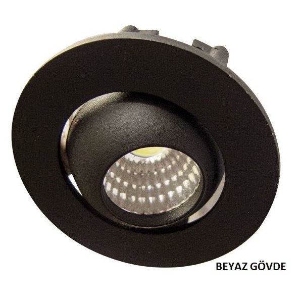 ACK 3W BEYAZ 4000K SIVA ALTI LED SPOTLIGHT