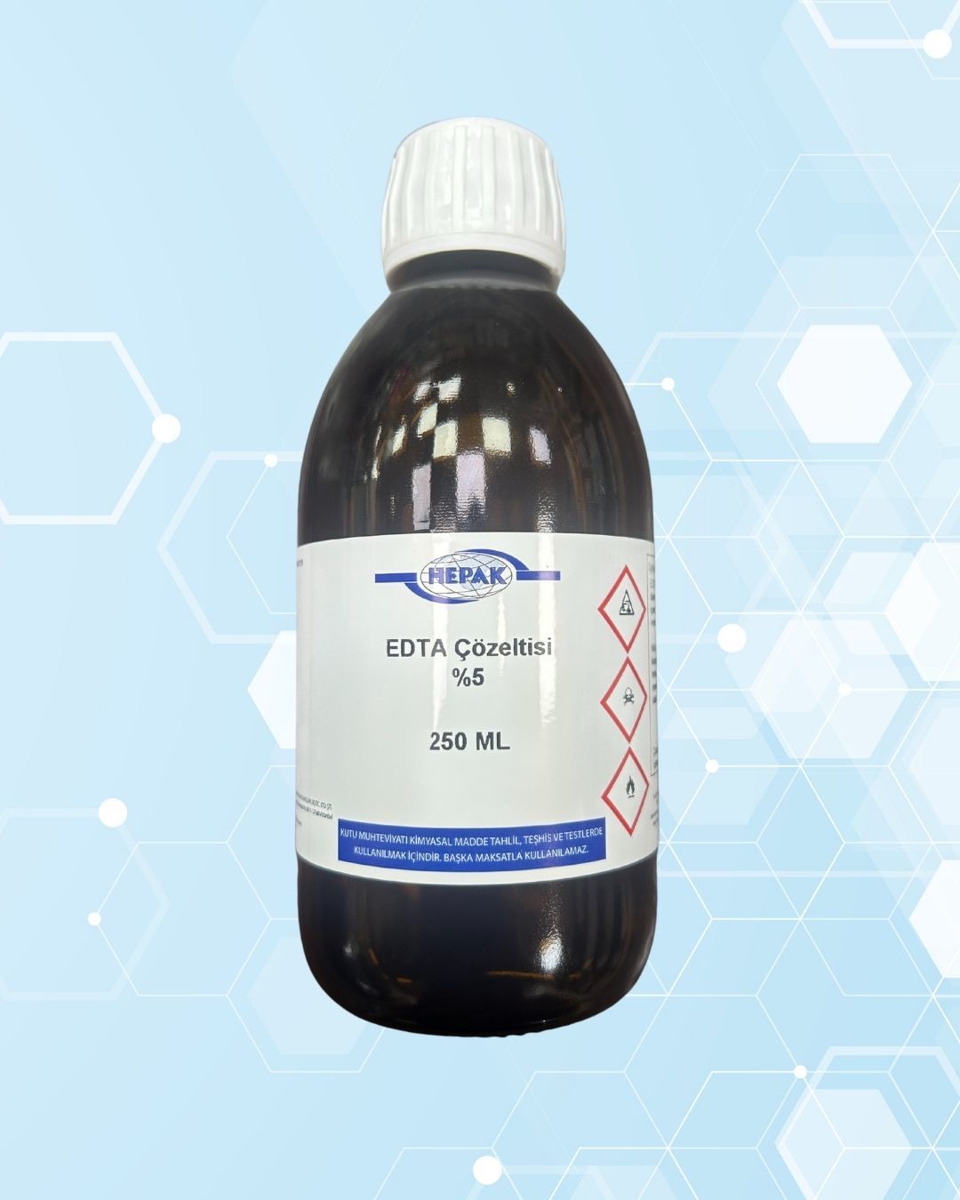 EDTA Çözeltisi %5 250 ML