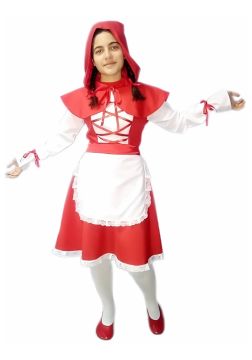 Kırmızı Başlıklı Kız Kostümü Yetişkin