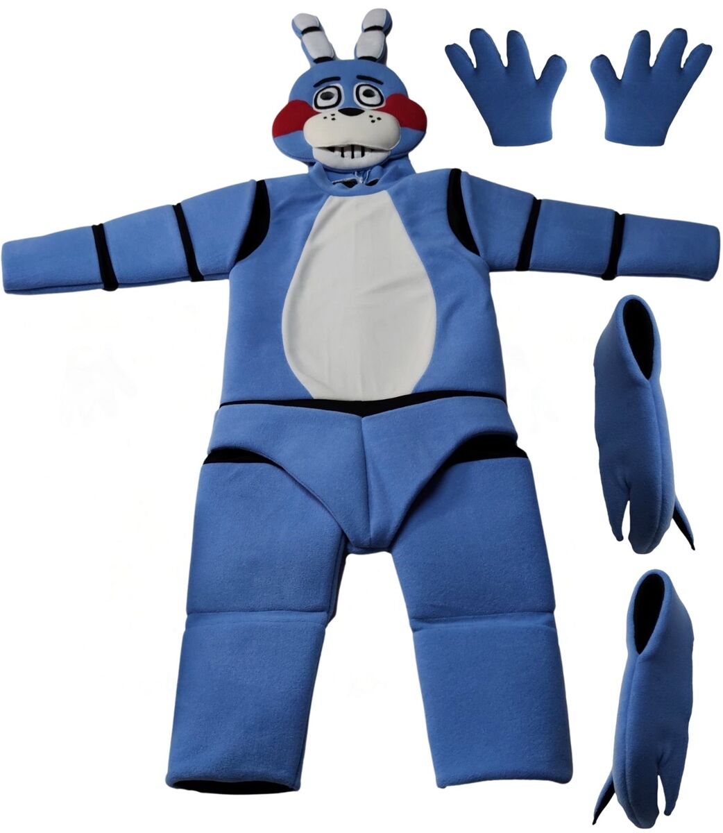 Five Nights At Freddy's Mavi Tavşan Kostümü
