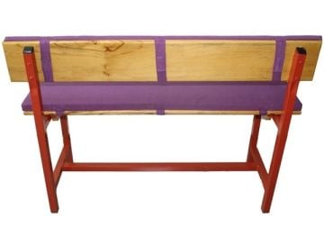 Sıra Minderi Tek Kişilik Mor (Pamuklu)