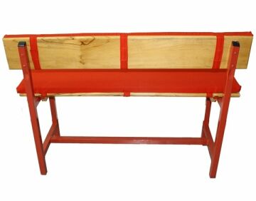 Sıra Minderi Tek Kişilik Kırmızı (Pamuklu)