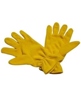 Yetişkin Sarı Polar Eldiven