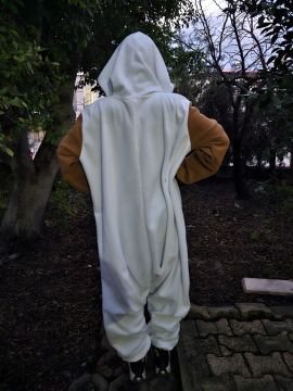 Olaf Kostümü Yetişkin | Karlar Ülkesi Olaf Pijama Tulum Kostüm
