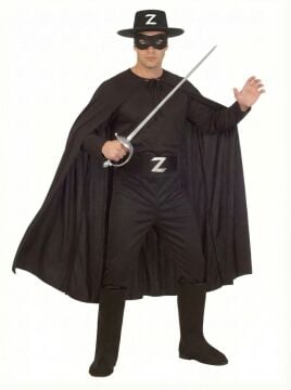Zorro Kostümü Yetişkin
