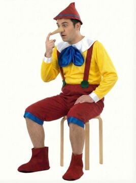 Pinokyo Kostümü Yetişkin