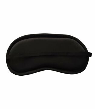 Batman Amblemli Siyah Uyku Maskesi | Uyku Bandı