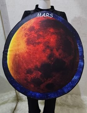 Mars Gezegeni Kostümü | Uzayda Mars Kostümü