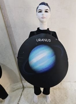 Uranüs Gezegeni Kostümü | Uzayda Uranüs Kostümü