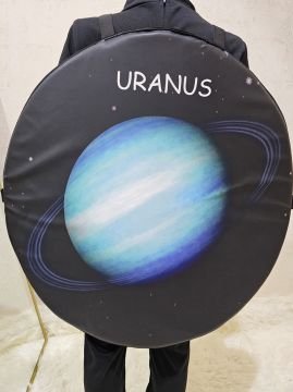 Uranüs Gezegeni Kostümü | Uzayda Uranüs Kostümü