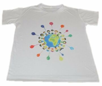 Dünya Çocukları Baskılı Tişört