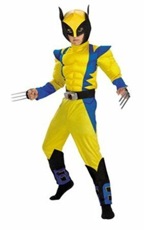 X-Men Wolverine Kostümü 2-3 Yaş