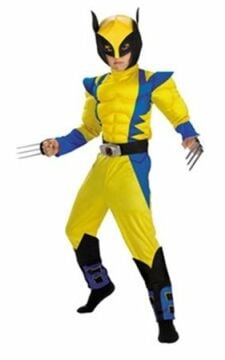 X-Men Wolverine Kostümü 2-3 Yaş