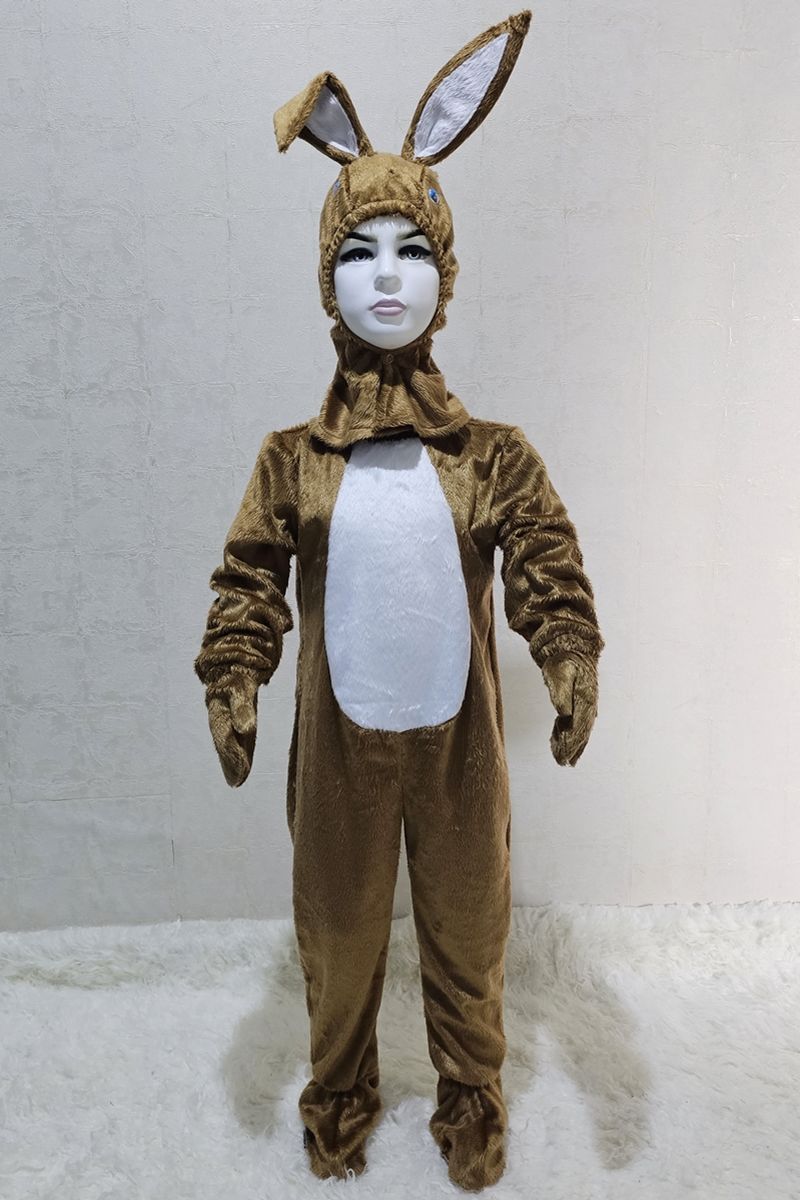 Kahverengi Tavşan Kostümü | Alice Harikalar Diyarında Tavşan Kıyafeti