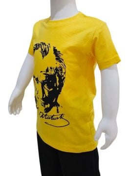Atatürk Baskılı Sarı Tişört