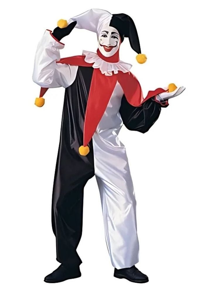 Palyaço Kostümü Yetişkin Model-3 | Soytarı Kostümü Yetişkin
