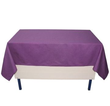 Öğretmen Masa Örtüsü Lila (Pamuklu)