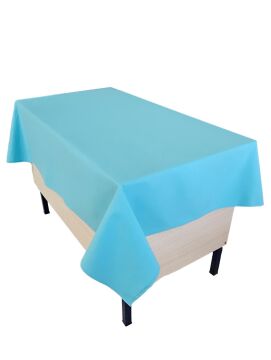 Öğretmen Masa Örtüsü Turkuaz (Pamuklu)