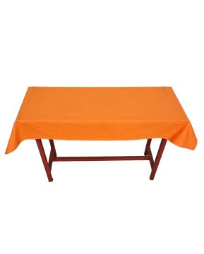 Sıra Örtüsü Pamuklu Turuncu (40 X 120 cm Ölçülerindeki Sıralar İçin)