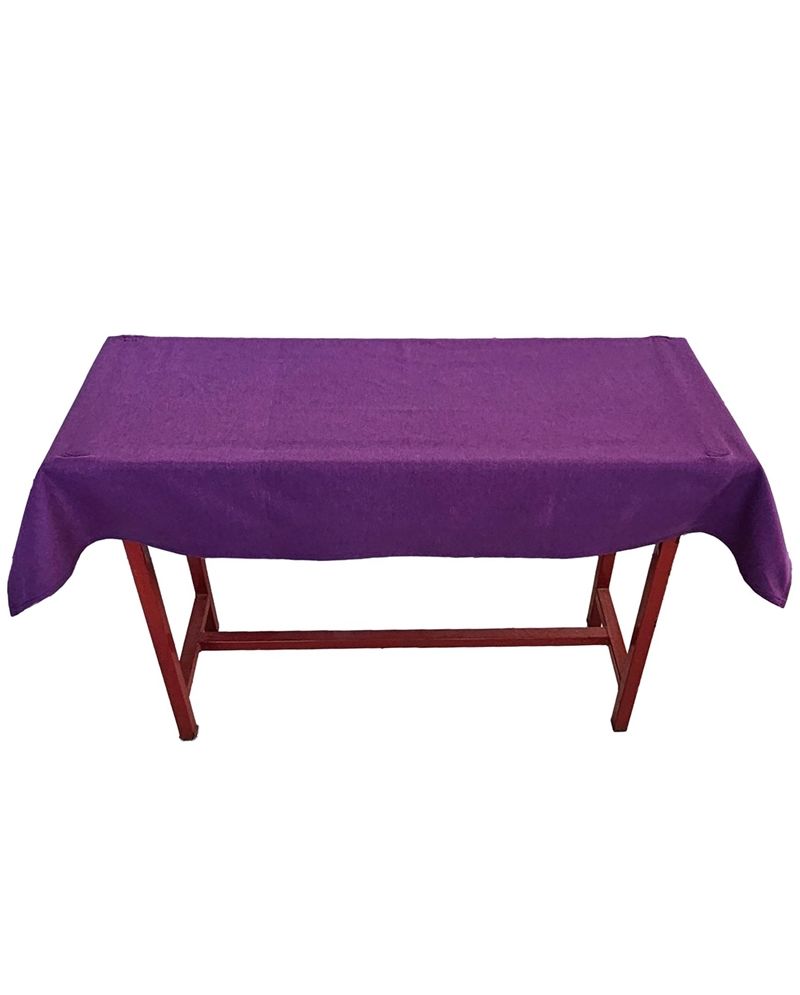 Sıra Örtüsü Pamuklu Lila (40 X 110 cm Ölçülerindeki Sıralar İçin)