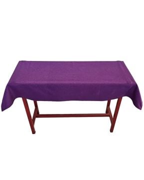 Sıra Örtüsü Pamuklu Lila (40 X 110 cm Ölçülerindeki Sıralar İçin)