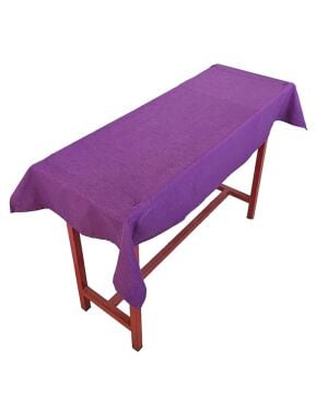 Sıra Örtüsü Pamuklu Lila (40 X 120 cm Ölçülerindeki Sıralar İçin)
