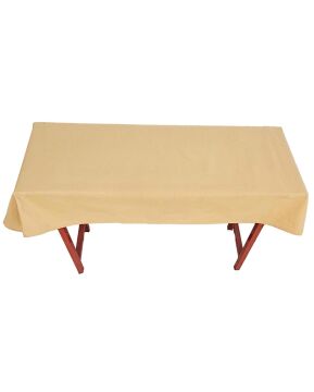 Sıra Örtüsü Pamuklu Krem Rengi (40 X 120 cm Ölçülerindeki Sıralar İçin)