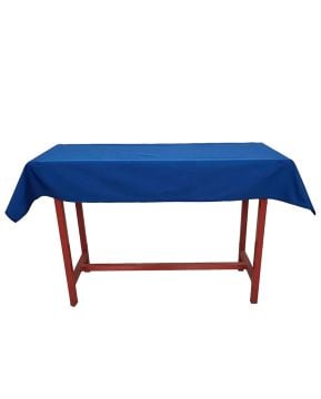 Sıra Örtüsü Pamuklu Mavi (40 X 110 cm Ölçülerindeki Sıralar İçin)