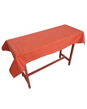 Sıra Örtüsü Pamuklu Kiremit Rengi (40 X 110 cm Ölçülerindeki Sıralar İçin)