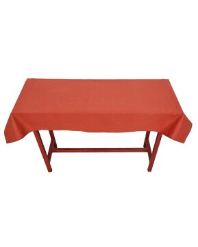 Sıra Örtüsü Pamuklu Kiremit Rengi (40 X 110 cm Ölçülerindeki Sıralar İçin)