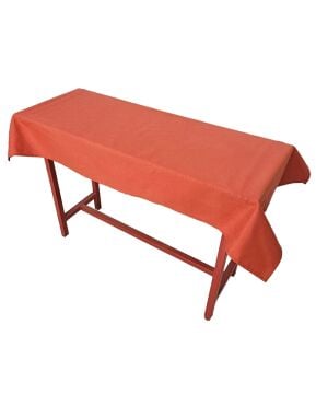 Sıra Örtüsü Pamuklu Kiremit Rengi (40 X 110 cm Ölçülerindeki Sıralar İçin)