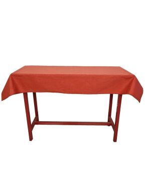 Sıra Örtüsü Pamuklu Kiremit Rengi (40 X 120 cm Ölçülerindeki Sıralar İçin)