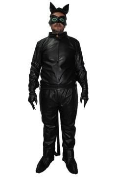 Mucize Uğur Böceği Kara Kedi Kostümü Yetişkin