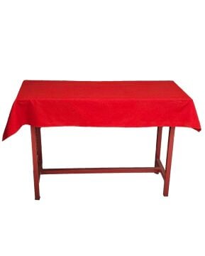 Sıra Örtüsü Pamuklu Kırmızı (40 X 110 cm Ölçülerindeki Sıralar İçin)