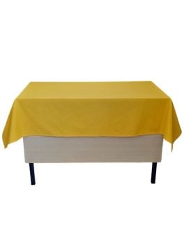 Öğretmen Masa Örtüsü Sarı (Pamuklu)