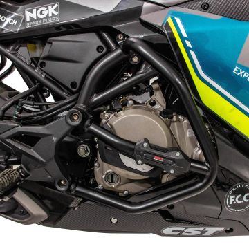GP Kompozit CF Moto 250 SR 2020-2024 Uyumlu Motor Koruma Demiri Siyah