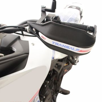 GP Kompozit Honda XL750L Transalp 2023-2024 Uyumlu Plastik Elcik Koruma Siyah