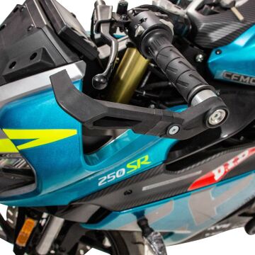 GP Kompozit CF Moto 250 SR 2020-2024 Uyumlu Manet Koruma Siyah