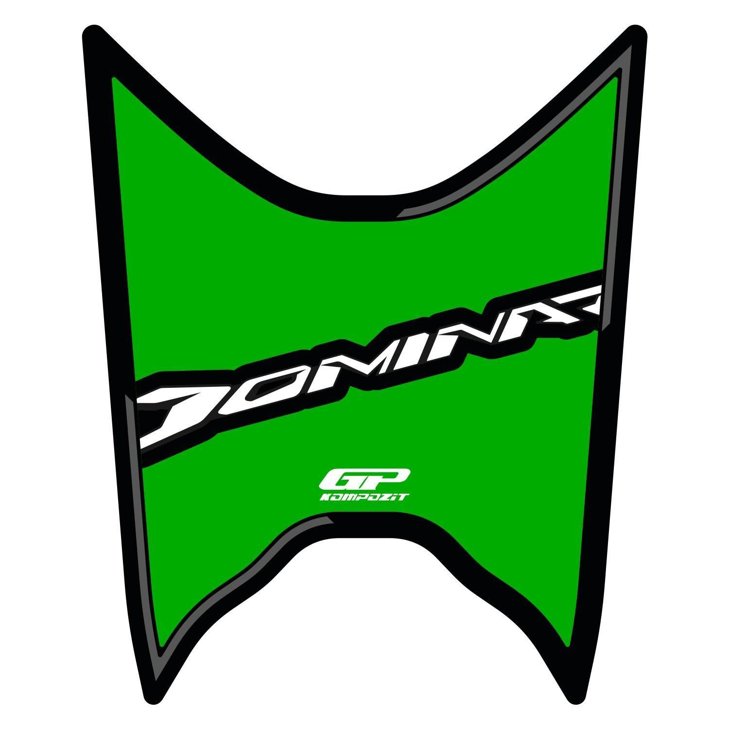 GP Kompozit Bajaj Dominar 250 / 400 2020-2024 Uyumlu Tank Pad Yeşil