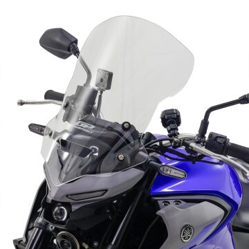 GP Kompozit Yamaha MT-25 2020-2024 Uyumlu Tur Camı Siyah