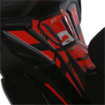 GP Kompozit Aprilia SR GT 125 / 200 2022-2023 Uyumlu Tank Pad Kırmızı