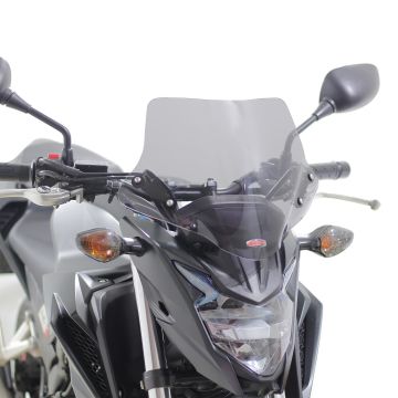 GP Kompozit Honda CB500F 2014-2020 Uyumlu Kısa Ön Cam Siyah