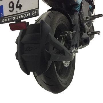 GP Kompozit CF Moto 400 NK 2017-2020 Uyumlu Arka Çamur Sıyırıcı Siyah