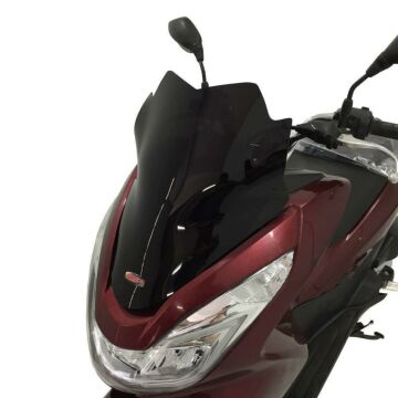 GP Kompozit Honda PCX 125 / 150 2014-2017 Uyumlu Spor Ön Cam Füme