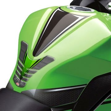 GP Kompozit Kawasaki ZX-6R 2009-2017 Uyumlu Tank Pad Yeşil