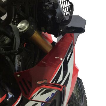 GP Kompozit Honda CRF250 Rally 2017-2020 Uyumlu Sağ Sol Rüzgarlık Şeffaf