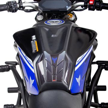 GP Kompozit Yamaha MT-07 2021-2023 Uyumlu Tank Pad Seti Mavi