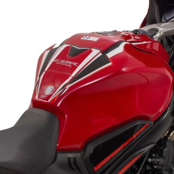 GP Kompozit Honda CBR650R 2019-2023 Uyumlu Tank Pad Seti Kırmızı