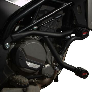 GP Kompozit CF Moto 250 CL-X 2022-2024 Uyumlu Motor Koruma Demiri Siyah