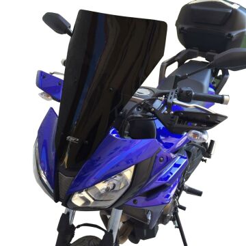 GP Kompozit Yamaha MT-07 Tracer 2016-2019 Uyumlu Ön Cam Siyah